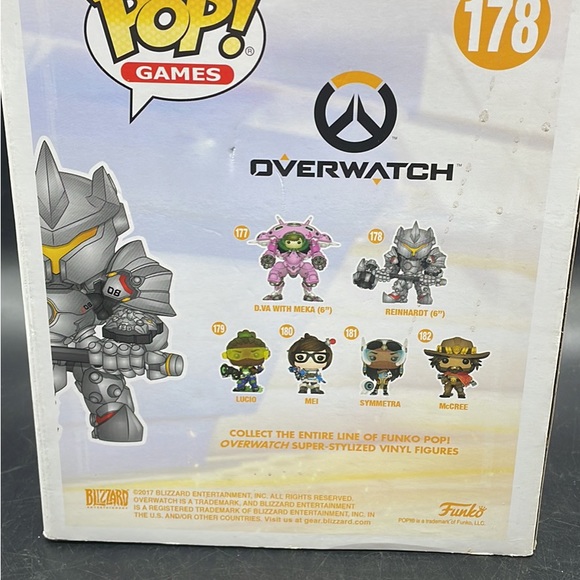 POP! Overwatch 178 Reinhardt Large - Picture 2 of 4